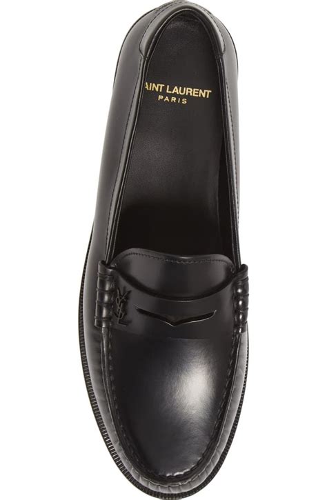 ysl loafers women's|saint laurent shoe laces.